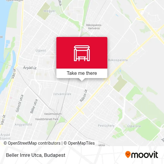 Beller Imre Utca map