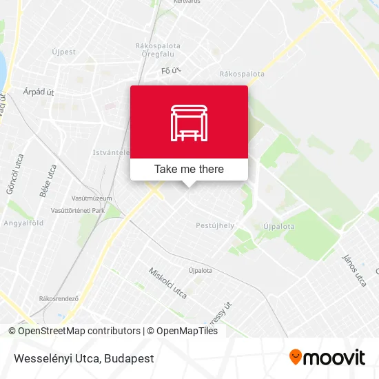 Wesselényi Utca map
