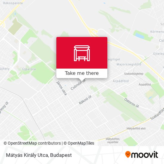 Mátyás Király Utca map