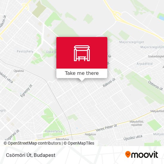 Csömöri Út map
