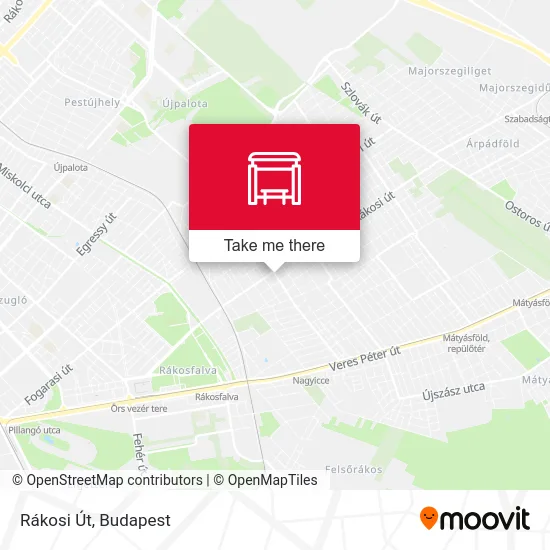 Rákosi Út map