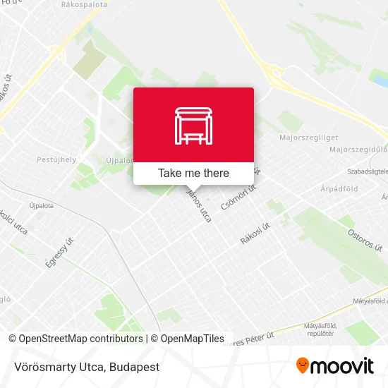 Vörösmarty Utca map