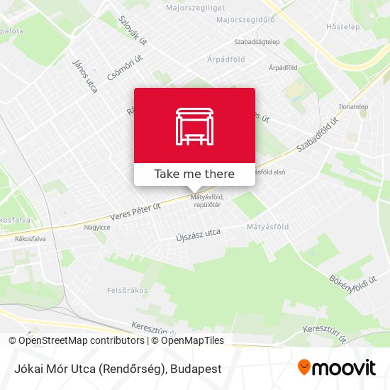 Jókai Mór Utca (Rendőrség) map