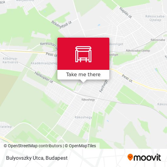 Bulyovszky Utca map