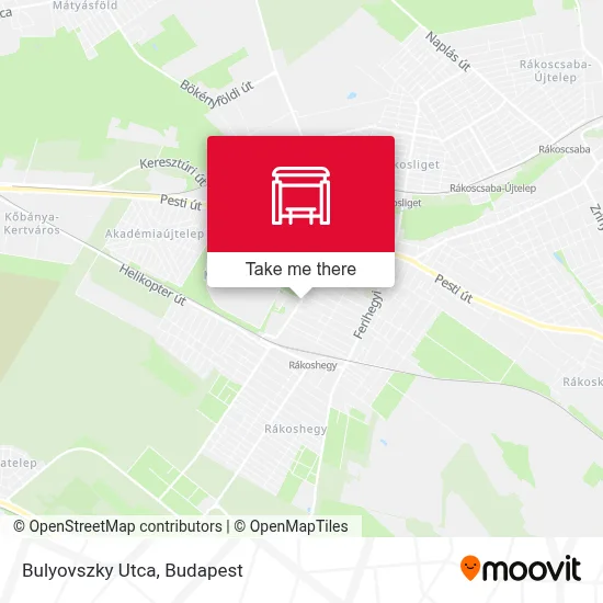 Bulyovszky Utca map