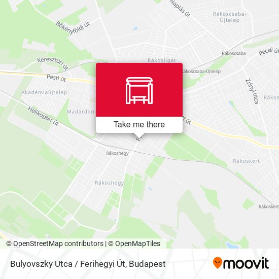 Bulyovszky Utca / Ferihegyi Út map
