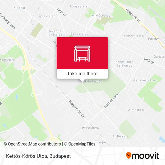 Kettős-Körös Utca map