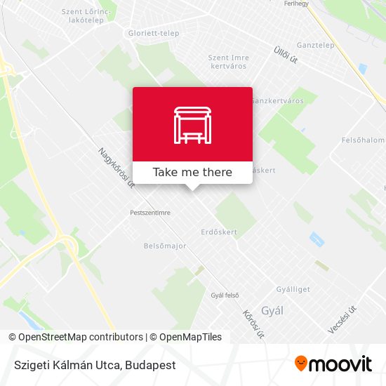 Szigeti Kálmán Utca map
