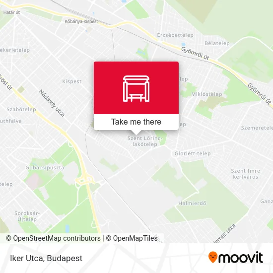 Iker Utca map