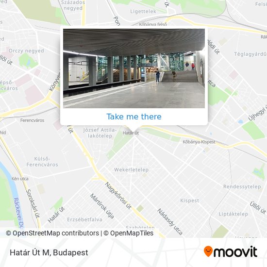 Határ Út M map