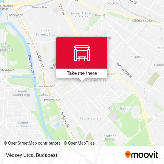 Vécsey Utca map