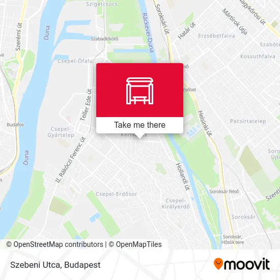 Szebeni Utca map