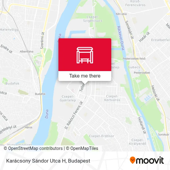 Karácsony Sándor Utca H map