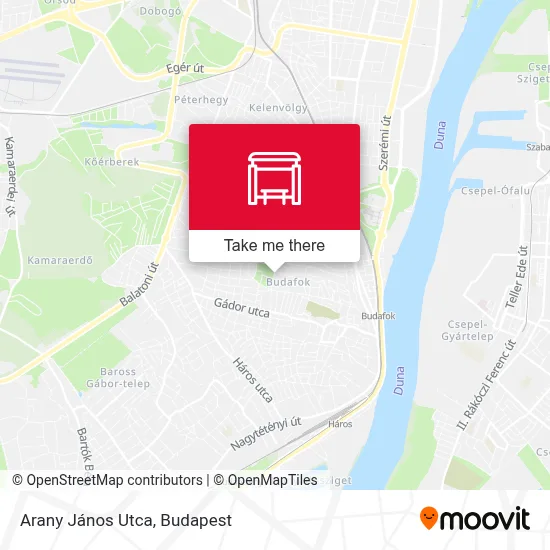 Arany János Utca map