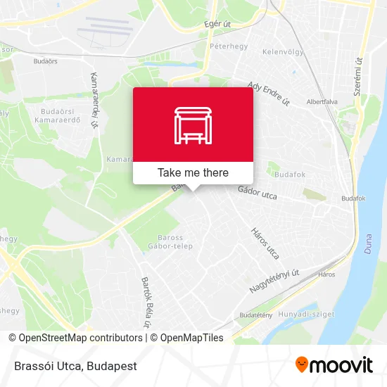 Brassói Utca map
