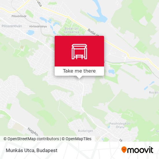 Munkás Utca map