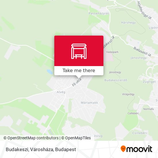 Budakeszi, Városháza map