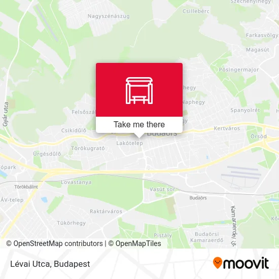 Lévai Utca map