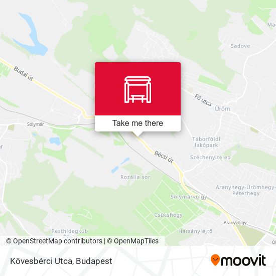 Kövesbérci Utca map