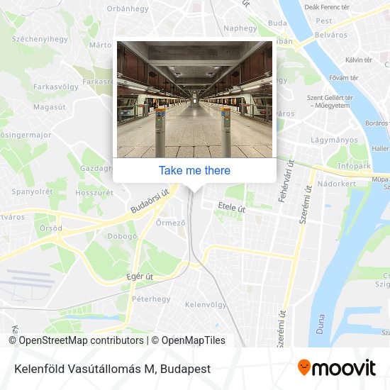Kelenföld Vasútállomás M map