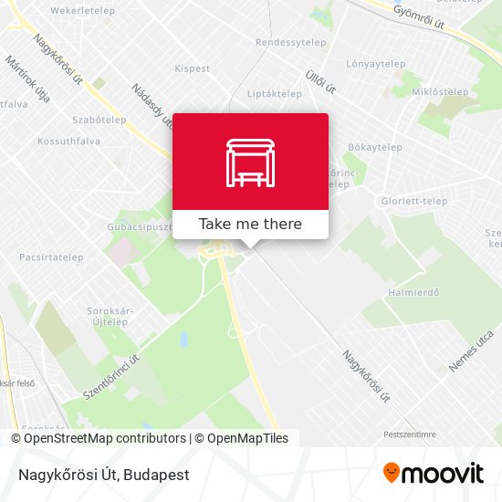 Nagykőrösi Út map