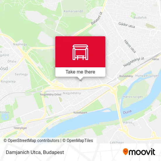 Damjanich Utca map