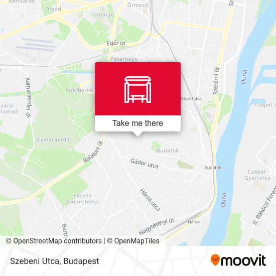 Szebeni Utca map