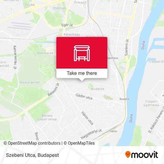 Szebeni Utca map