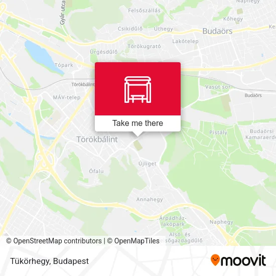 Tükörhegy map