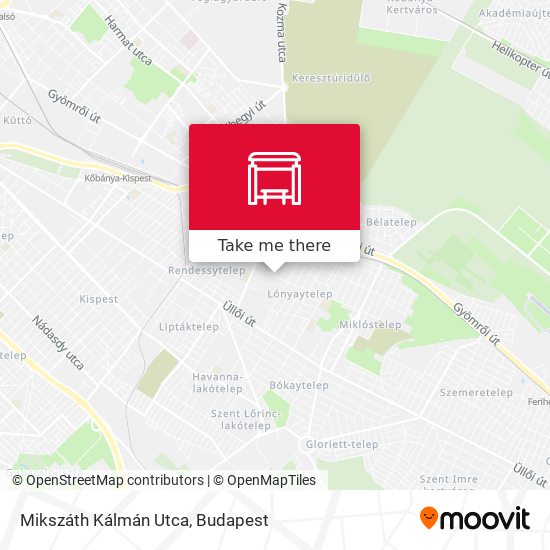 Mikszáth Kálmán Utca map