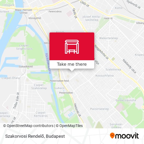 Szakorvosi Rendelő map