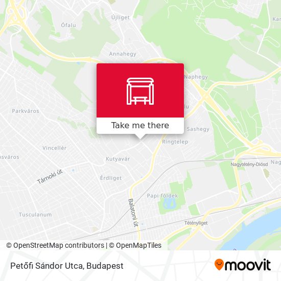 Petőfi Sándor Utca map