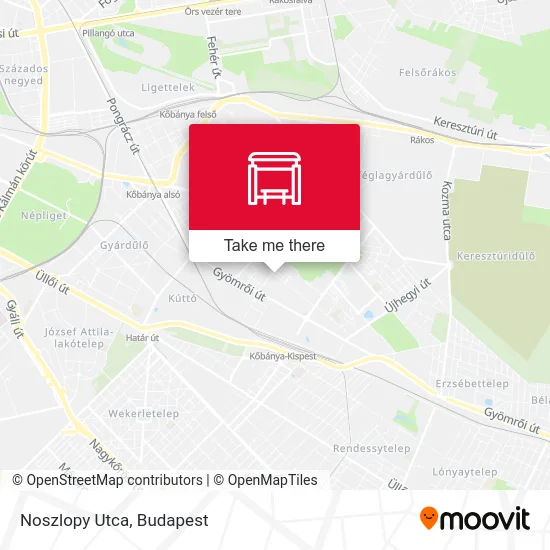 Noszlopy Utca map