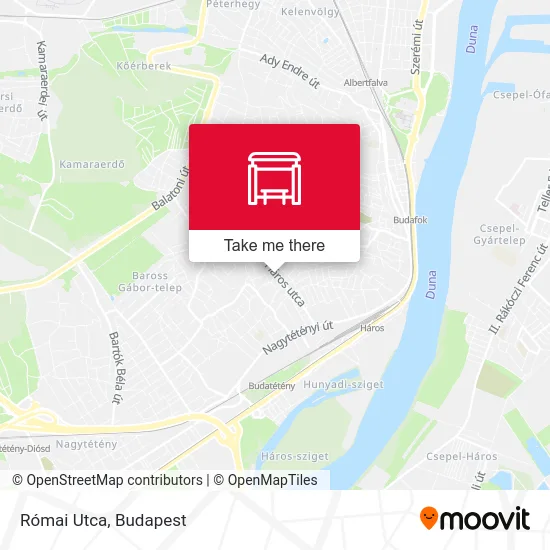 Római Utca map