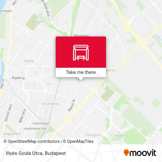 Illyés Gyula Utca map