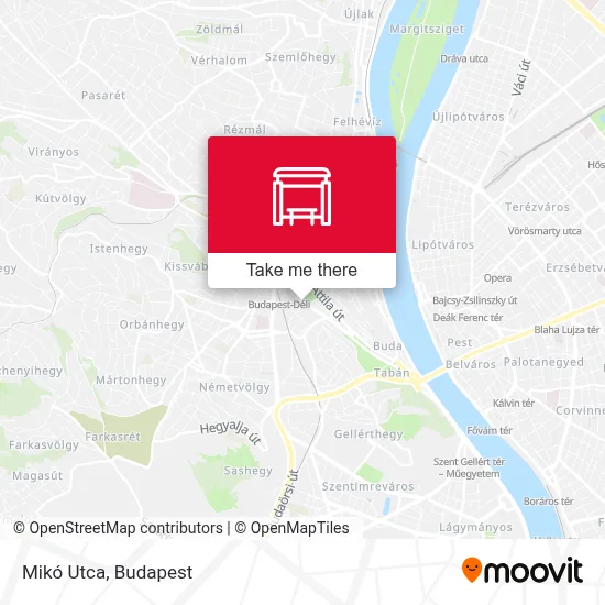 Mikó Utca map