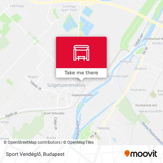 Sport Vendéglő map