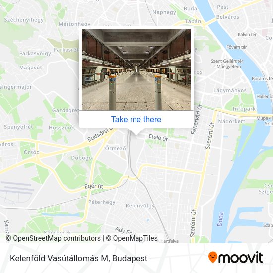 Kelenföld Vasútállomás M map