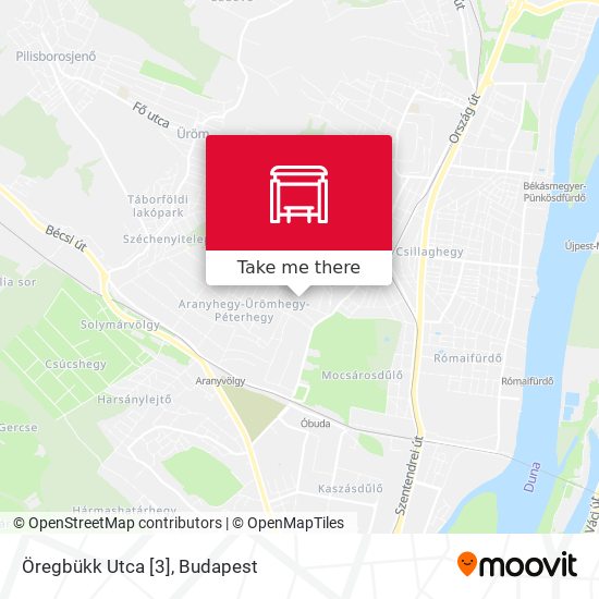 Öregbükk Utca [3] map