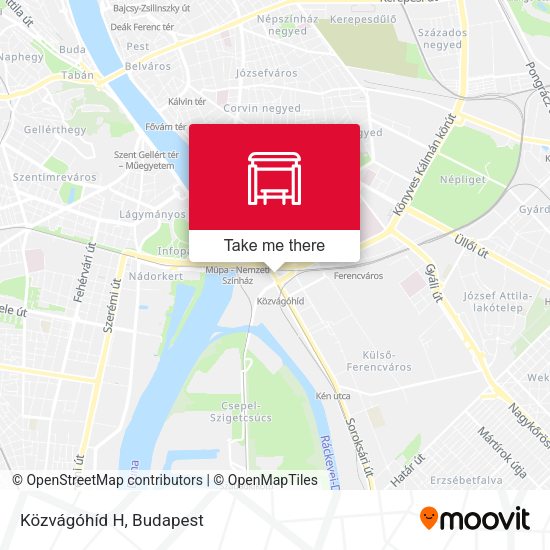 Közvágóhíd H map