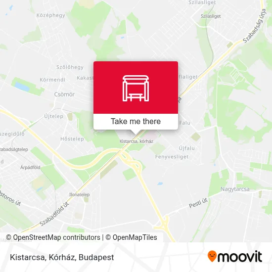 Kistarcsa, Kórház map