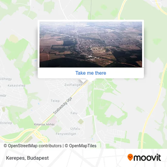 Kerepes map