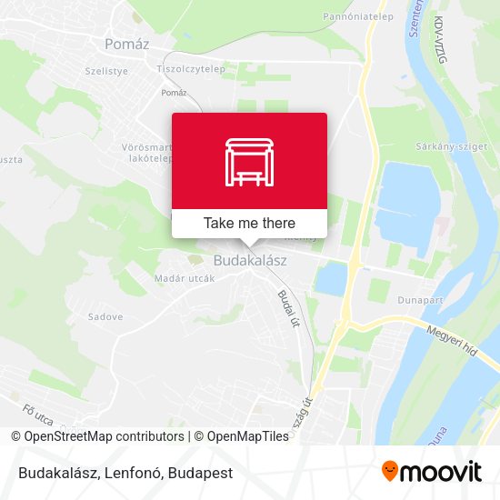 Budakalász, Lenfonó map
