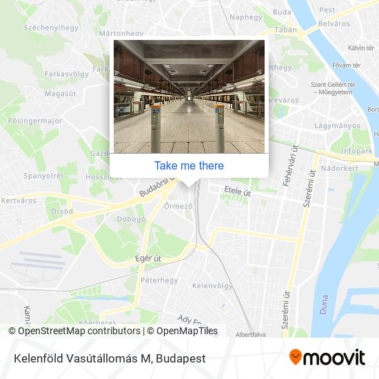 Kelenföld Vasútállomás M map