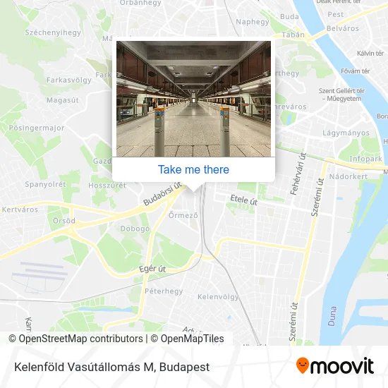 Kelenföld Vasútállomás M map