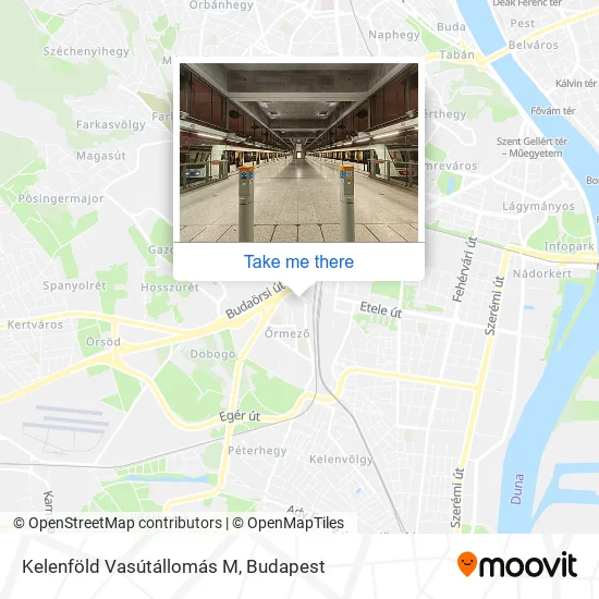 Kelenföld Vasútállomás M map