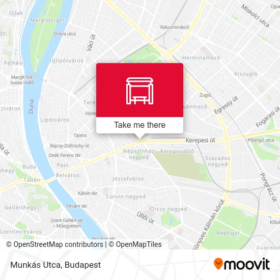 Munkás Utca map
