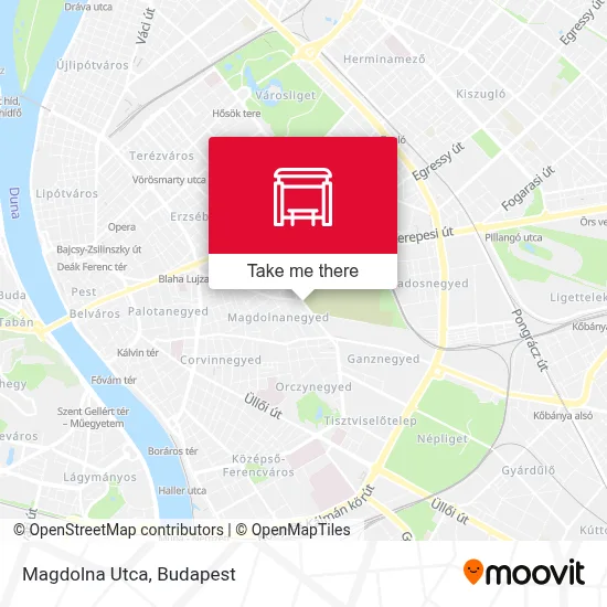 Magdolna Utca map