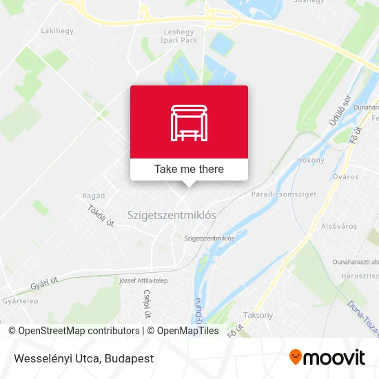 Wesselényi Utca map