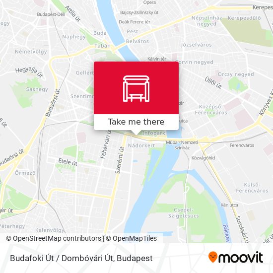 Budafoki Út / Dombóvári Út map